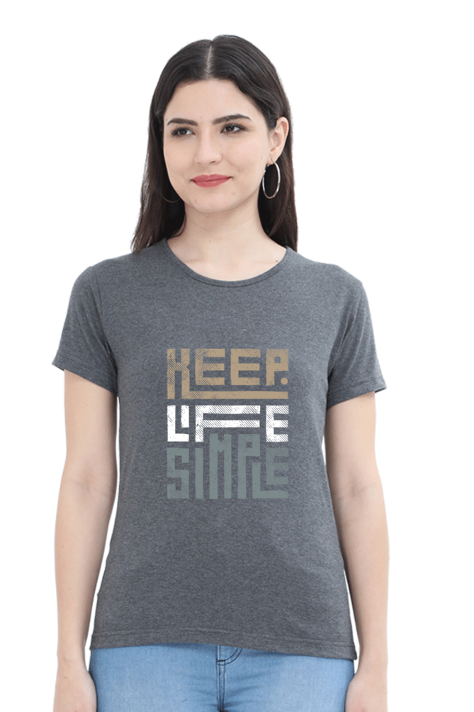 Keep Life Simple - TrendsOnMove Graphic Printed T-Shirt