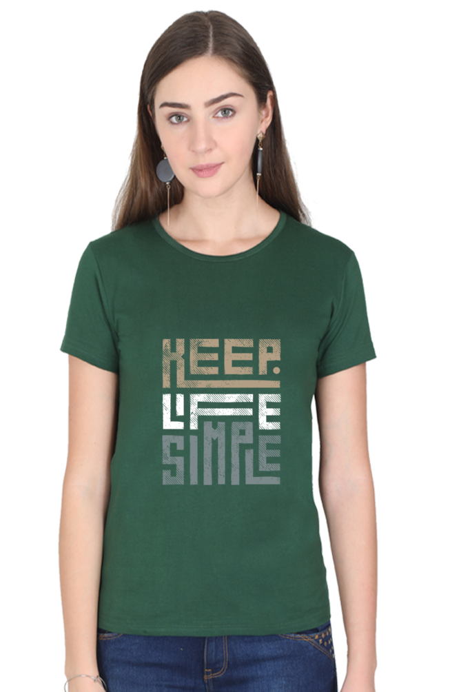 Keep Life Simple - TrendsOnMove Graphic Printed T-Shirt