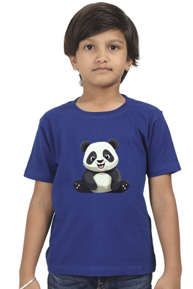 Laughing Panda - TrendsOnMove Unisex Graphic Printed Kids T-Shirt