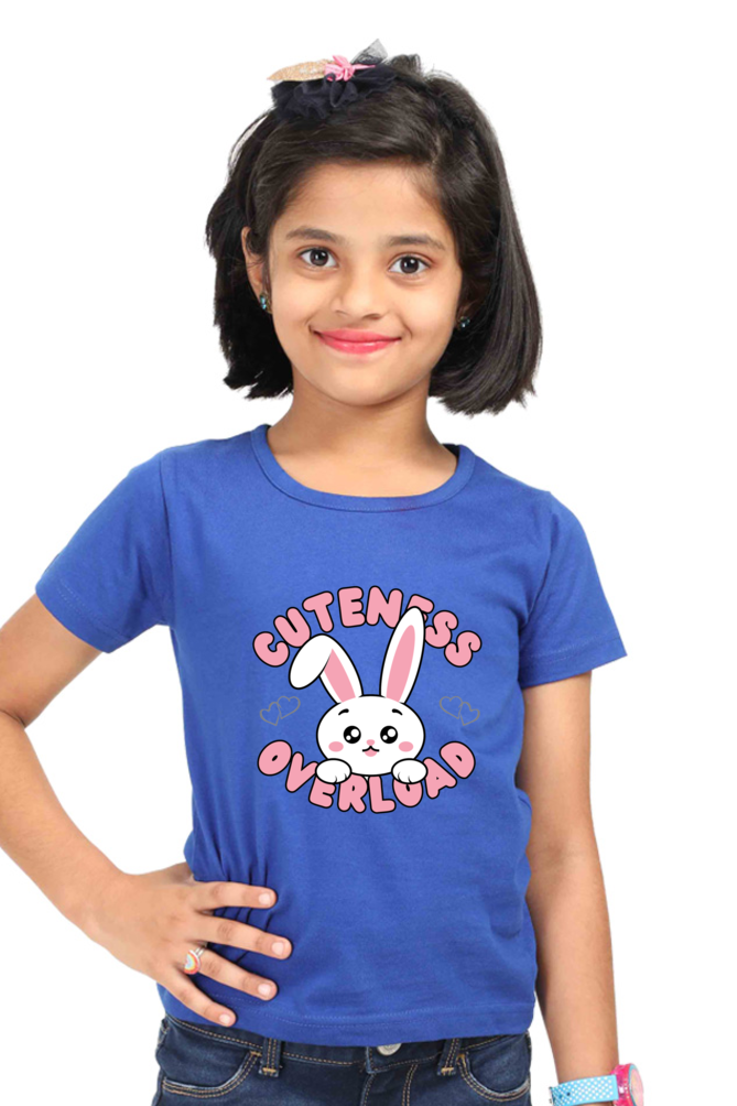 Cuteness Overload - TrendsOnMove Kids Graphic Printed T-Shirt