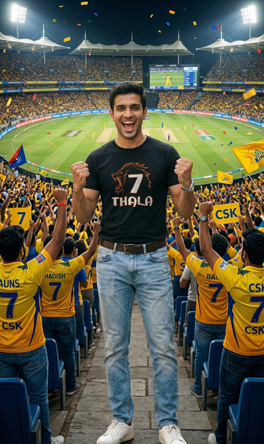 Cricket Thala - TrendsOnMove Unisex T-Shirt