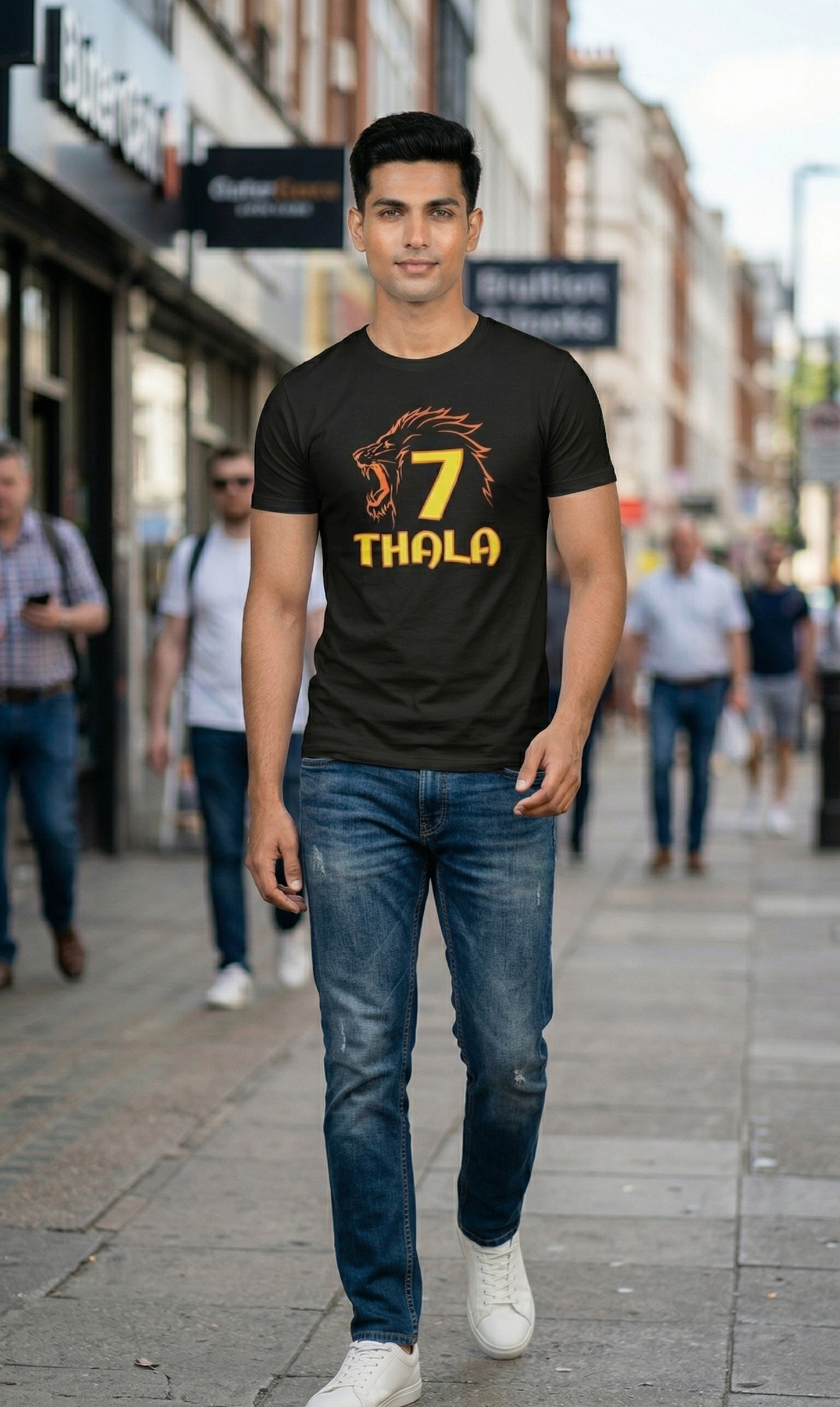 Cricket Thala 7 - TrendsOnMove Unisex T-Shirt