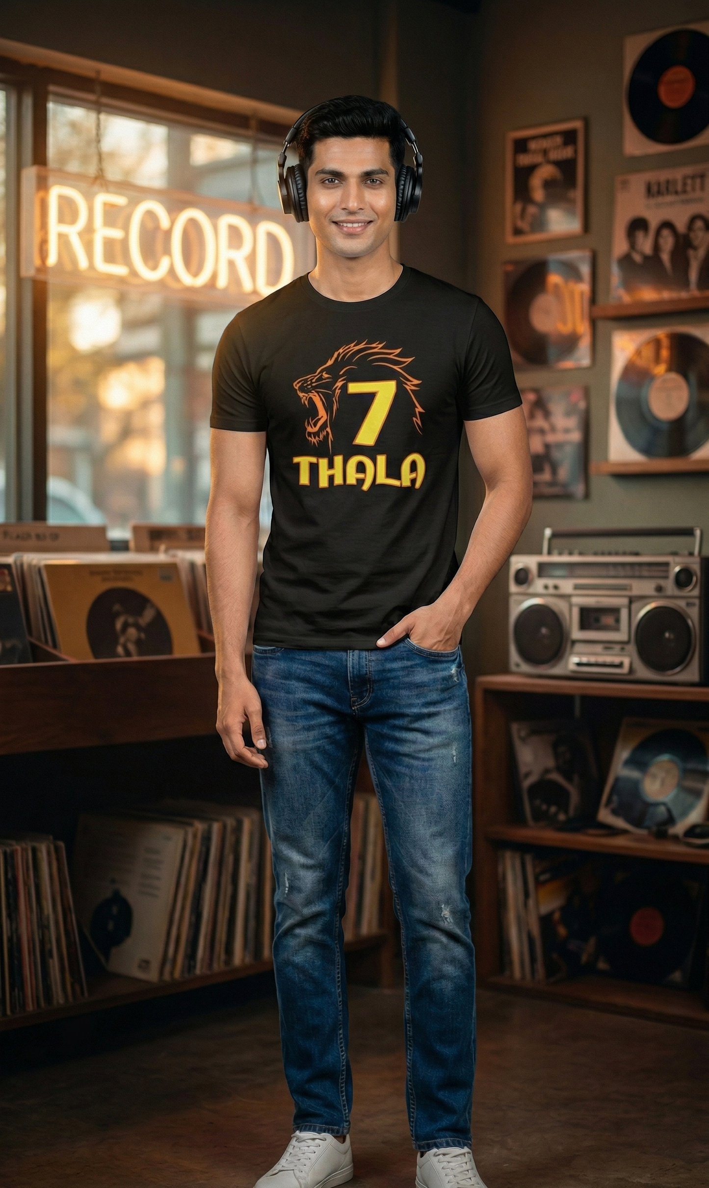 Cricket Thala 7 - TrendsOnMove Unisex T-Shirt