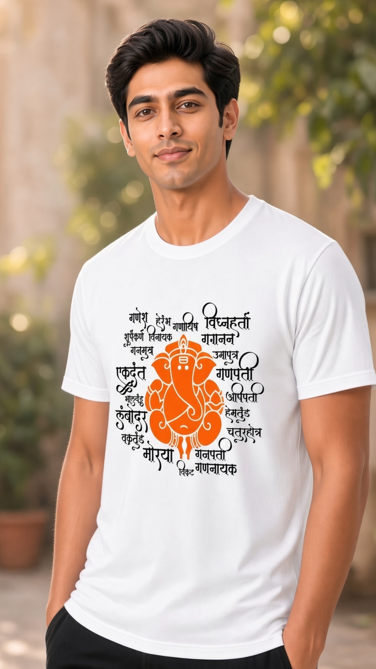 Ganesha 21 - TrendsOnMove Unisex Graphic Printed T-Shirt