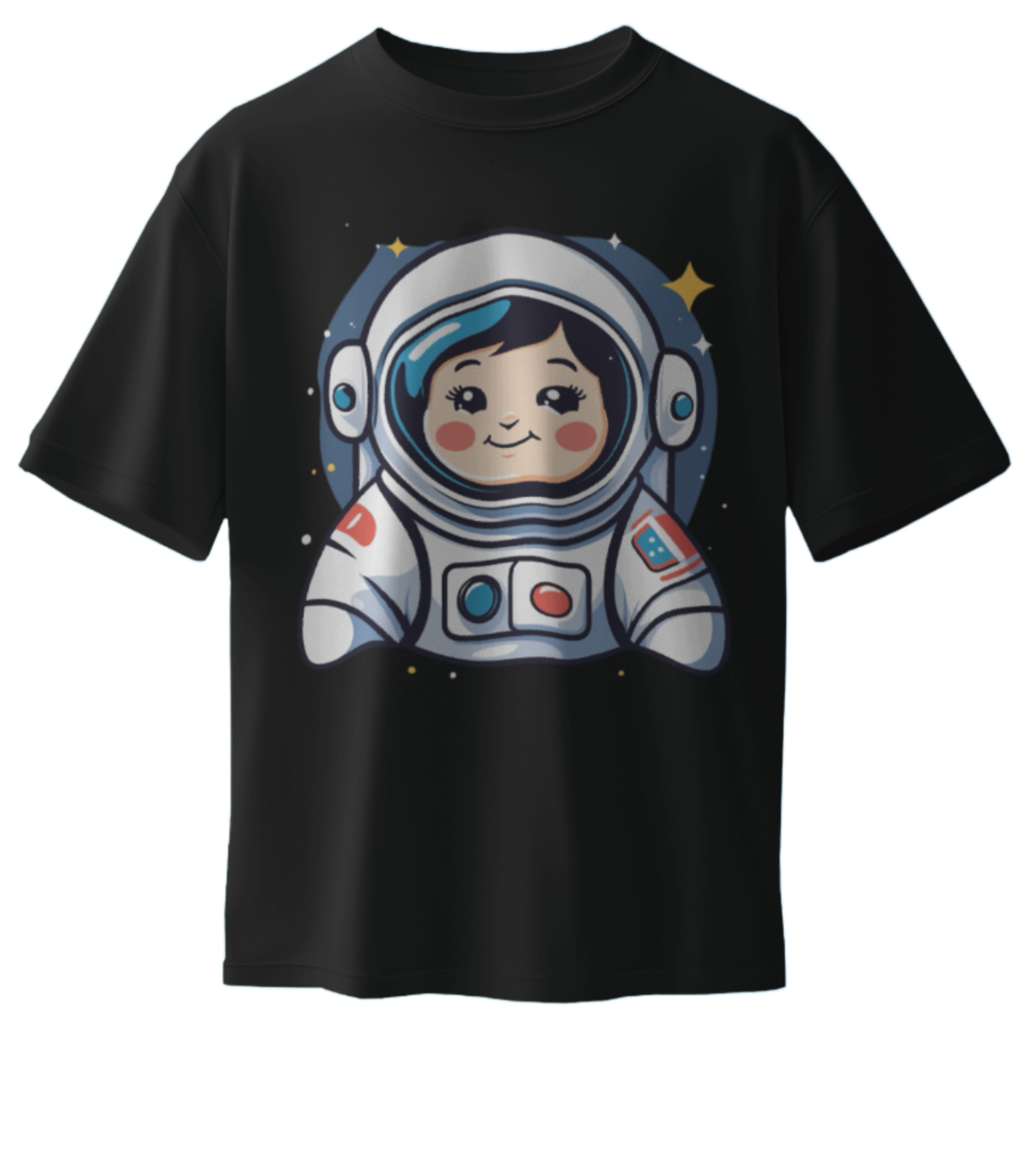 Cute Astronaut - TrendsOnMove Kids Graphic Printed T-Shirt
