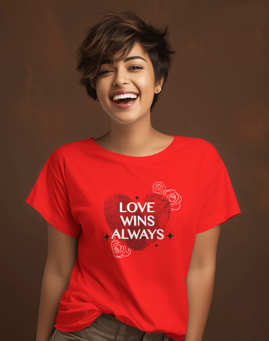 Love Wins Always - TrendsOnMove Printed T-Shirt