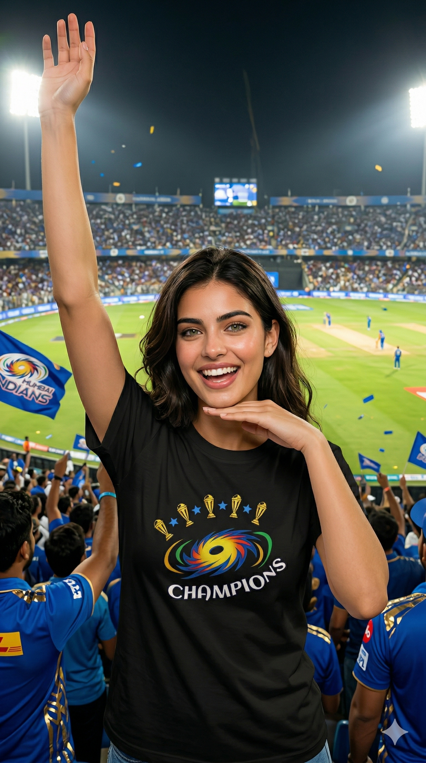 Cricket Champ - TrendsOnMove Graphic T-Shirt