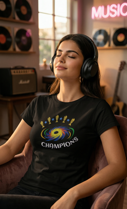 Cricket Champ - TrendsOnMove Graphic T-Shirt