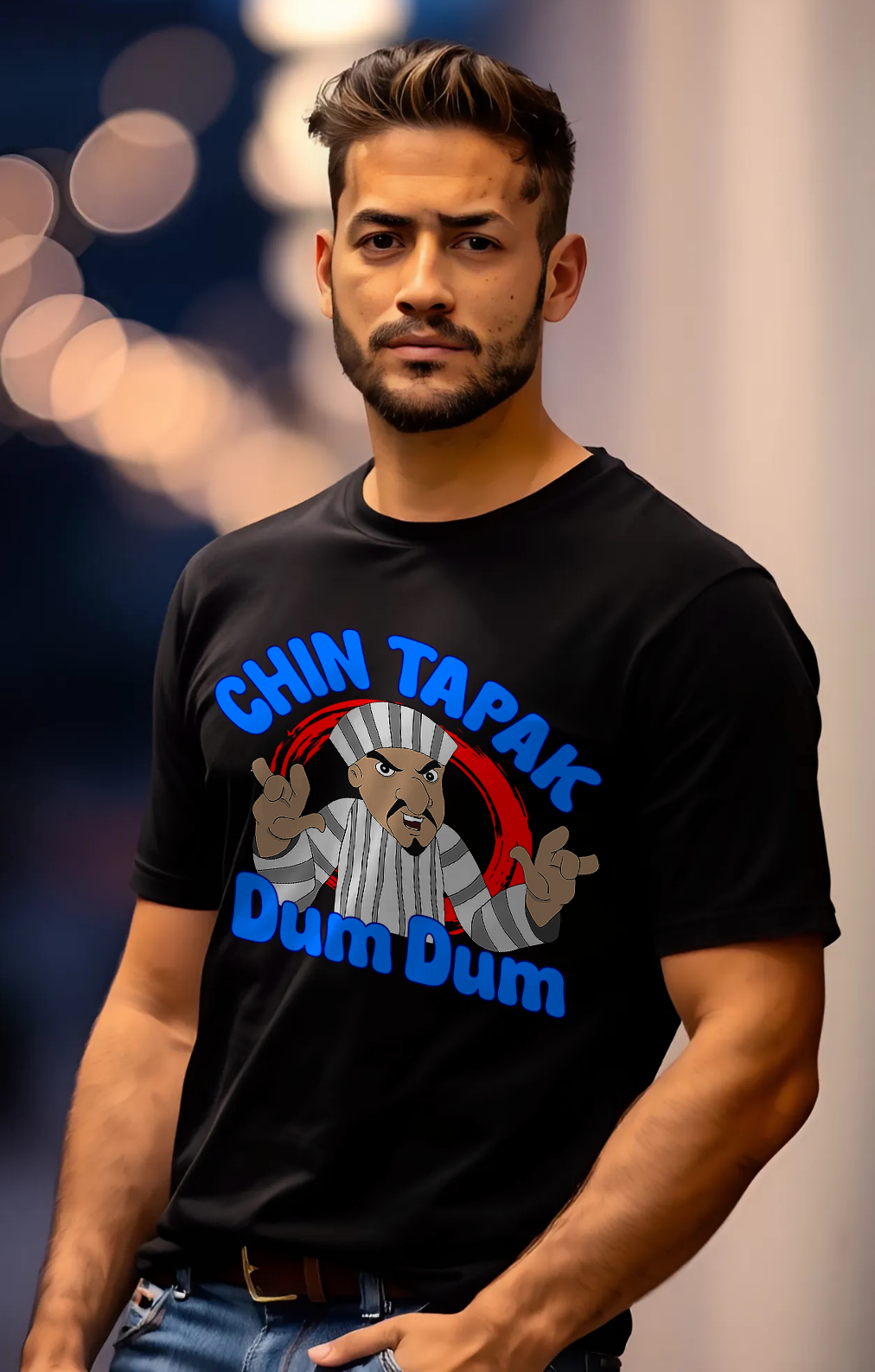 Chin Tapak Dum Dum - TrendsOnMove Unisex Graphic Printed T-Shirt
