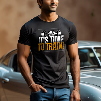 It's Time to Train - TrendsOnMove Graphic Printed T-Shirt