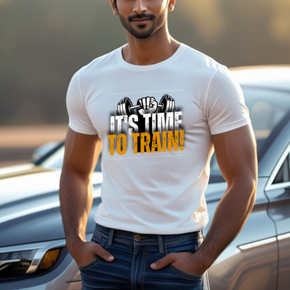 It's Time to Train - TrendsOnMove Graphic Printed T-Shirt