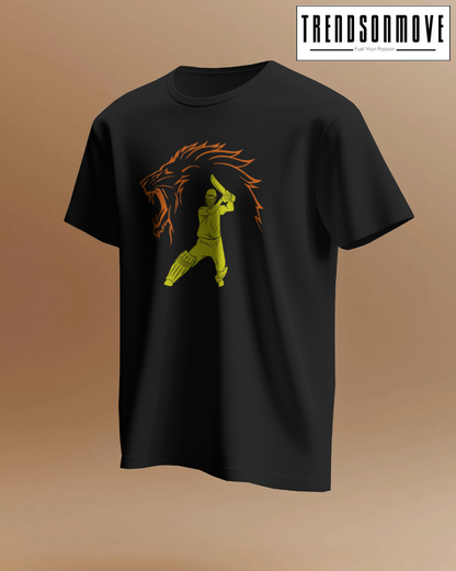 Cricket Fan - TrendsOnMove Unisex Graphic Printed T-Shirt