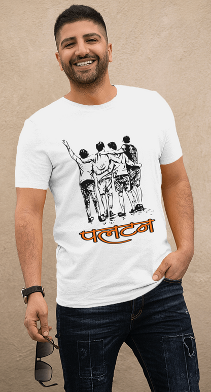 Paltan - TrendsOnMove Cotton Printed T-Shirt