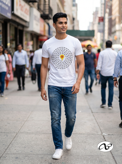 Pandurang Infinity - TrendsOnMove Cotton T-Shirt