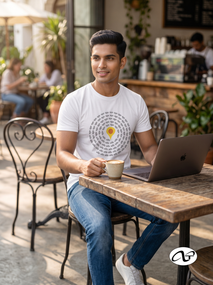 Pandurang Infinity - TrendsOnMove Cotton T-Shirt