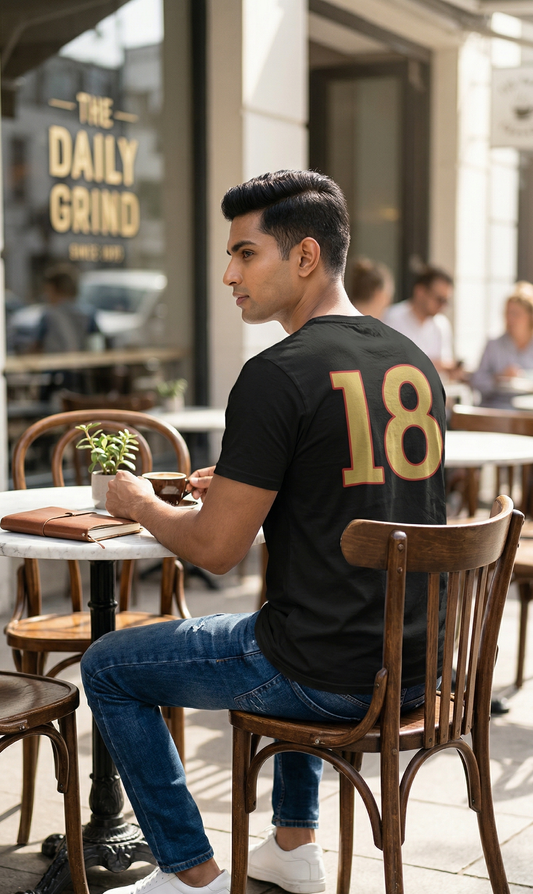 Cricket King - TrendsOnMove Unisex T-Shirt (Front & Back)