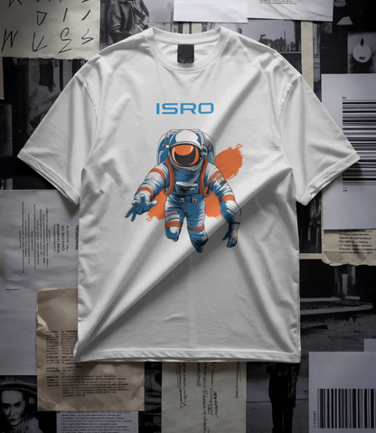 ISRO - TrendsOnMove Cotton Printed T-Shirt