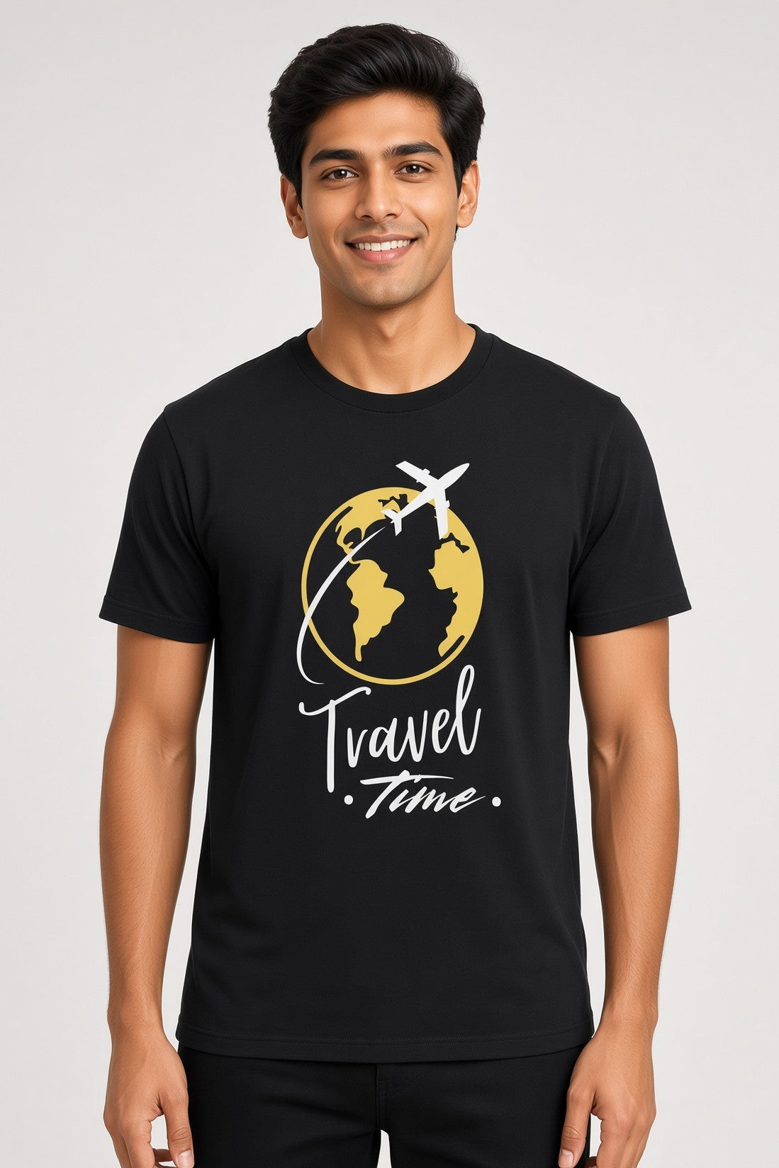 Travel Time - TrendsOnMove Unisex Graphic Printed T-Shirt